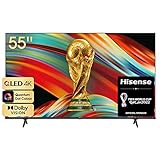 Hisense 55E7HQ Hisense QLED Smart-TV 139cm (55 Zoll) Fernseher (4K, HDR10, HDR10+ decoding, HLG,...