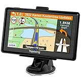 Navigationsgerät für Auto LKW 2022 - YoJetSing 7 Zoll GPS Navi lkw Navigation für Auto PKW,...