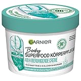 Garnier Beruhigende Körperpflege für trockene Haut, Body Butter mit Aloe und Magnesium, Für bis...