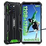 OUKITEL WP32 (2025) Outdoor Handy Android 15-12GB+128GB Outdoor Smartphone Ohne Vertrag 6300mAh, 6.0...