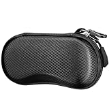 FINTIE Brillenetui Sonnenbrille, EVA Kratzfeste Sonnenbrillen Etui Hardcase mit Karabiner Groß...