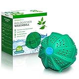 Waschklar® Öko Waschball [7-FACH REINIGUNG] Saubere Wäsche OHNE Waschmittel - Waschkugel für...