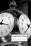Composition Book: Watch | Time | 3D | Composition Notebook | 100 Wide Ruled Pages | Journal | Diary...