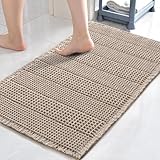 PFHHUDCV Absorbent Non Slip Bath Mats for Bathroom Mat,Soft Machine Washable Bathmat Rugs with...