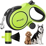 pecute Hundeleine 8m |Roll-Leine Reflektierende für Hund mit Kotbeutel-Set & Karabinerclip, bis...