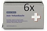 6x Verbandtasche grau Holthaus DIN 13164-2022 mit Maske frische Produktion