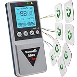 TESMED Max 830: Professionelles TENS/EMS/Massagegerät mit sequentieller Stimulation, 4 Kanäle, 115...