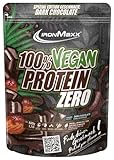 IronMaxx 100% Vegan Protein Zero - Dark Chocolate 500g | zuckerfreies und proteinreiches...