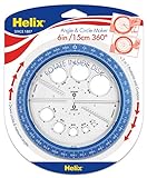 Helix 36002 Winkel- und Kreisschablone