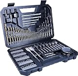 Bosch 103tlg. Bohrer- und Bit Set V-Line Titanium Box (für Holz, Stein und Metall, Zubehör Bohr-...