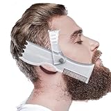 CATOR Bartformer Template Shaping Tool, bartschablone herren, Transparent Styling Kamm Schablone...