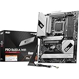 MSI PRO B650-A WiFi Mainboard, ATX - Unterstützt Ryzen 9000, 8000 & 7000 Serie Prozessoren, AM5 -...