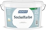 Sockelfarbe 7127 Schiefer 5 L Fassadenfarbe Renovo