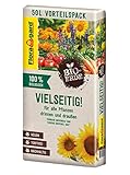 Floragard Bio-Erde Vielseitig 1x50 Liter - Universalerde für alle Pflanzen drinnen und draußen -...