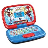 VTech Spidey und seine Super-Freunde - Lernlaptop – Lerncomputer mit QWERTZ-Tastatur und Inhalten...