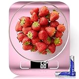 Küchenwaage Professionelle,GeeRic 10KG Küchenwaage mit LCD Display Digitalwaage, Briefwaage mit...