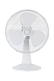 COMFEE' CFT40PW00A2 Tischventilator, 40 cm, 25 W, leiser Ventilator mit 3 Flügeln, 3...