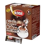 KOZA Instant Kakao Getränkepulver Stick einzeln Verpackt 16er Pack | Pulver für Heiß oder Kalt...