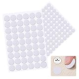 194 Stück Schraubenabdeckung rund Selbstklebende Abdeckkappen, 12mm/21mm Weiss Schraubenabdeckung...