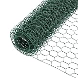 Maschendrahtzaun Sechseckgeflecht Hühnerdraht Kaninchendraht Hasengitter Feinmaschig...