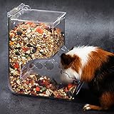VERTUPET Hamster Futterspender, Automatischer Hamsterfutterautomat, Große Kapazität, Transparent,...