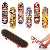 Reastar Finger Skateboard, 6 Stück Fingerboard, Mini Fingerskateboards Set, Professionelles Finger...