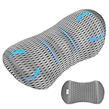 Gaethra Lendenkissen, Rückenkissen mit Abnehmbarem, Lordosekissen mit Atmungsaktives, Universell...