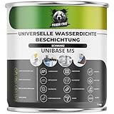PandaCoat Wasserdichte Dichtmasse – Flüssigkunststoff Abdichtung – Schwarz Dichtmasse –...