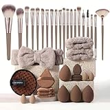 40 Stück Pinselset Makeup Professionelles Make up Pinsel set für Frauen | Foundation-Mischungen |...