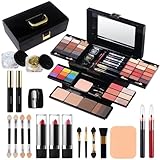 MORNECA - Professionelles Make-up-Set für Damen und Mädchen, komplettes Schminkset mit Spiegel, 60...