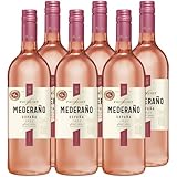Freixenet Mederaño Rosado Spanischer Roséwein (6 x 1 l) - halbtrocken, frisch und fruchtig im...