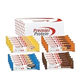 Premier Protein - High Protein Bar 50% - Multiflavourbox - 20x40g - Low Sugar - Low Carb - High...