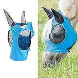 UV-Schutz Pferde Fliegenmaske, Horse Fly Mask, Super-fit Pferdefliegenmaske, Fliegenmaske Pferde,...