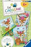 Ravensburger BeCreative Mosaic My Bambi - Bastelset für Kinder ab 4 Jahren, Mosaikbilder basteln...