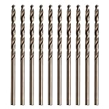 Wera Tools Steckschlüsselsatz 10 X HSS Beschichtete Spiralbohrer Bits Kompatibel Zum Bohren Von...