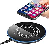 Wireless Charger 20W Max Schnelles Kabellosen Ladepad Induktions Ladegerät Kompatibel mit Samsung...