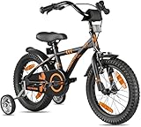 PROMETHEUS BICYCLES Kinderfahrrad 16 Zoll ab 5 Jahren - Kinder Fahrrad Mädchen Jungen Fahrrad...