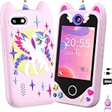 Kinder Handy Smartphone Mädchen Geschenke - Weihnachten Geburtstag Geschenke ab 3 4 5 6 Jahre...