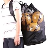 Generisch Mesh-Basketball-Rucksack, Fußball-Mesh-Tasche | Mittelgroße...