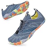 BibHoly Barfuss Schuhe Damen Herren Barfußschuhe, Leicht Atmungsaktiv Traillaufschuhe rutschfest...