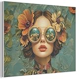 MuchoWow© Bilder aus Filz 100x70 cm Wohnzimmer Deko Modern Wandbild Kunstdruck Bild Schlafzimmer...