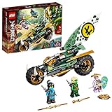 LEGO 71745 NINJAGO Lloyds Dschungel-Bike Bauset, Spielzeug Motorrad mit Lloyd und NYA Min...