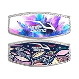 Colcolo Aquatics Scuba Schnorcheln Verstellbare Neopren Maskenband Wrapper Ersatz Schnorcheln...