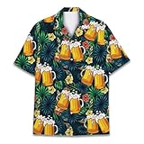 HIHI GLOBAL Hawaii-Hemd für Herren und Damen, lustiges Hawaiihemd für Herren, Sommer, Strand,...