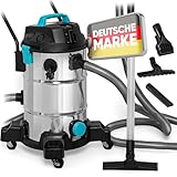 TEICHER Teichsauger Schlammsauger Groß [Neues Modell] – 1200 Watt Pumpsauger 35 Liter |...