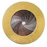 YUMILI Einstellbares Kreis Zeichnungswerkzeug, Rotary Kreisschablone, Metall Circle Drawing Ruler,...