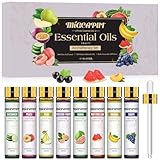 Migcaput 8X10ml Fruchtiges Ätherische Öle Set, Naturrein Ätherische Öle, Essential Oils Duftöle...