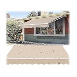Seitenmarkise Versenkbar 100% Polyester UV-Schutz Baldachin für Terrasse Balkon Terrasse Abdeckung...