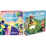 Schmidt Spiele 49444 e-Mission, Familienspiel & Pegasus Spiele 51240G Dorfromantik *Spiel des Jahres...