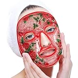 Kühlmaske Gesicht Eis Augenmaske Eiskalte und Heiße Kompresse Gesichtsmaske, Gesicht SPA für...